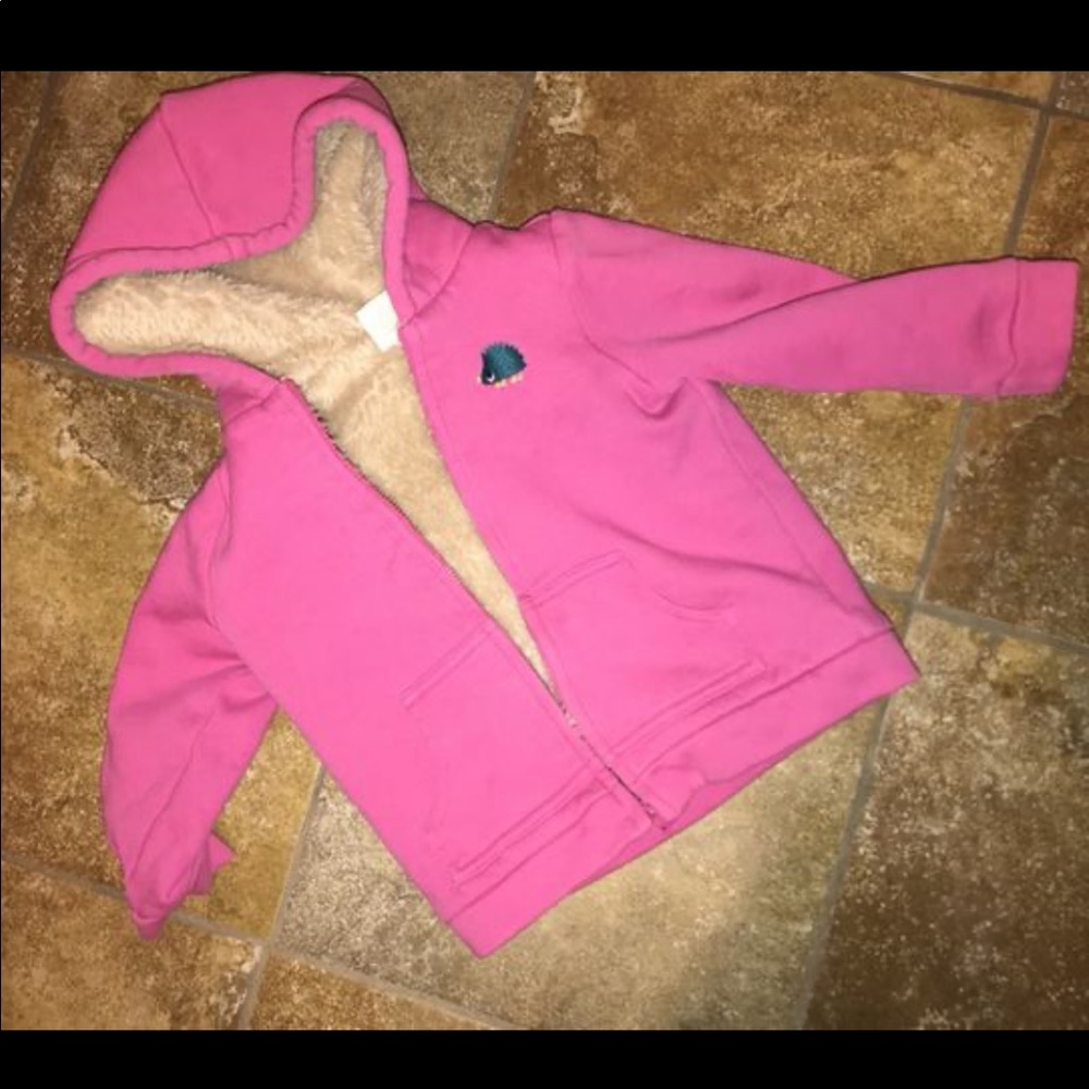Girls Pink crazy 8 jacket size 3